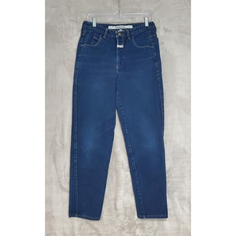 Vtg Marithe Francois Girbaud Jeans Women 11/12 Blue High Rise Denim Mom Y2K READ